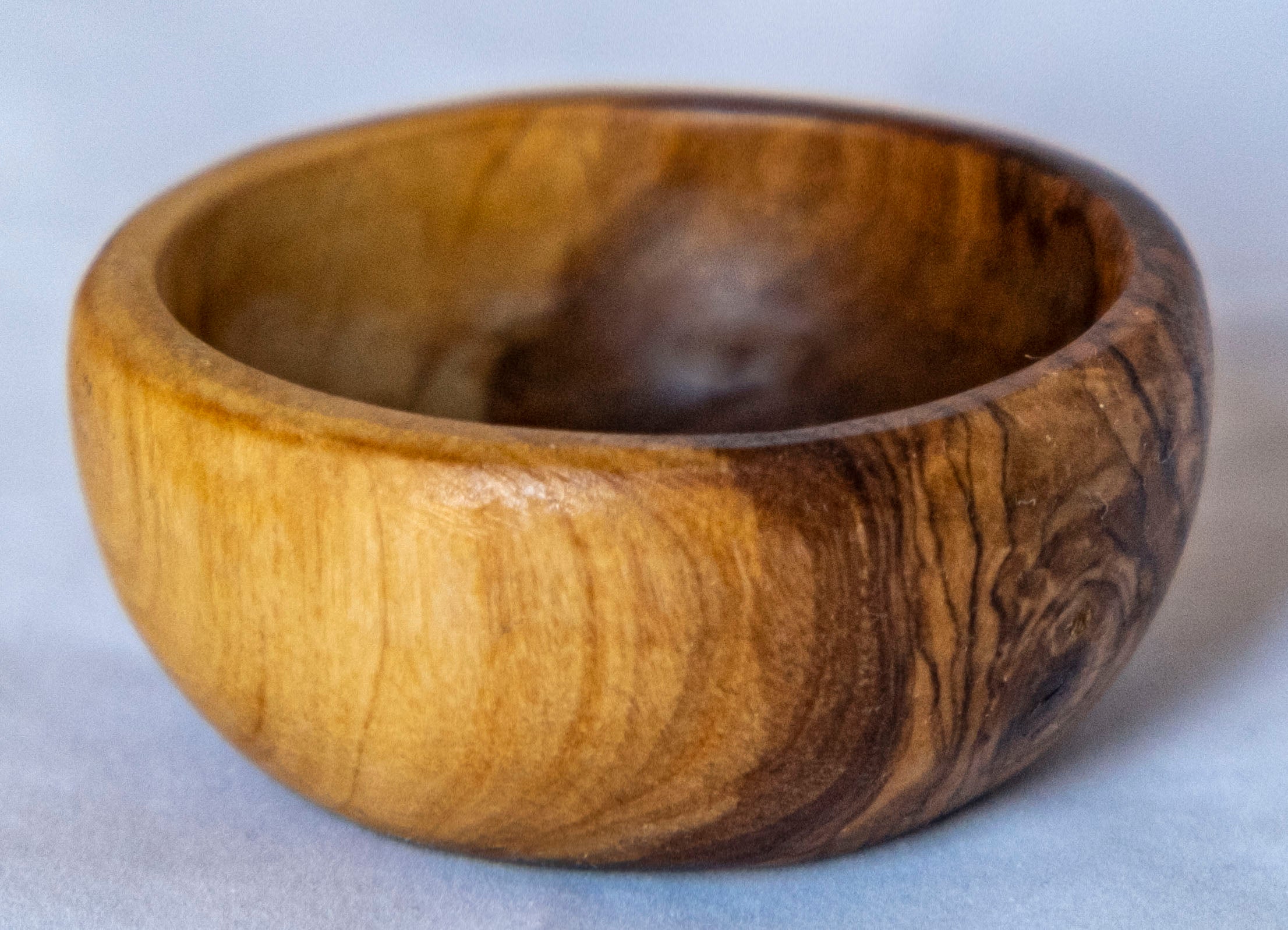 Olive Wood Pinch Bowl Cook Like a Greek